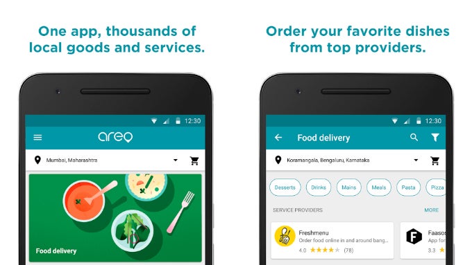 Google Areo Is A New Food Delivery And Home Services App Aimed At The Indian Market Phonearena