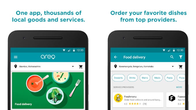 Google Areo is a new food delivery and home services app aimed at the Indian market