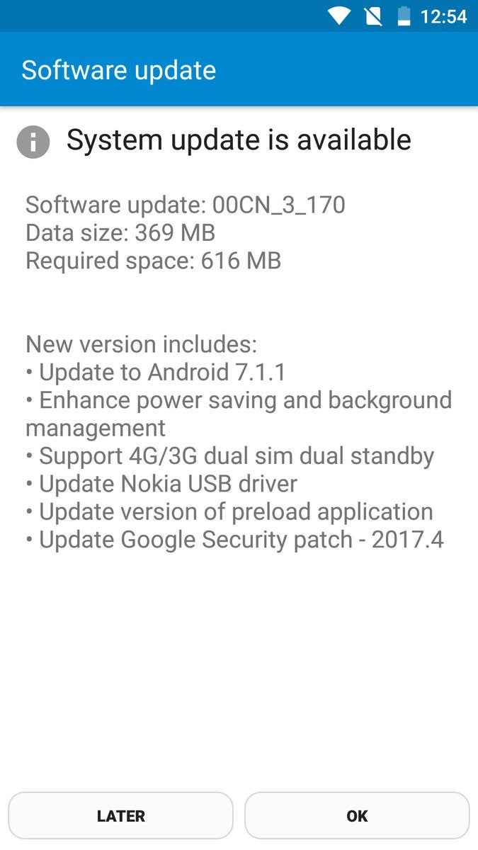 Nokia 6 starts receiving Android 7.1.1 Nougat update before going global -  PhoneArena