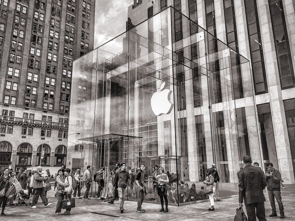 The Apple glass cube on 5th Avenue is going away for the second time