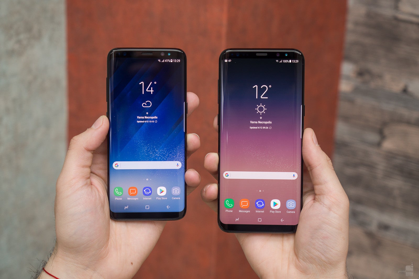 Galaxy S8 (left) vs Galaxy S8+ (right) - Samsung Galaxy S8 and S8+ Q&A: Your questions answered
