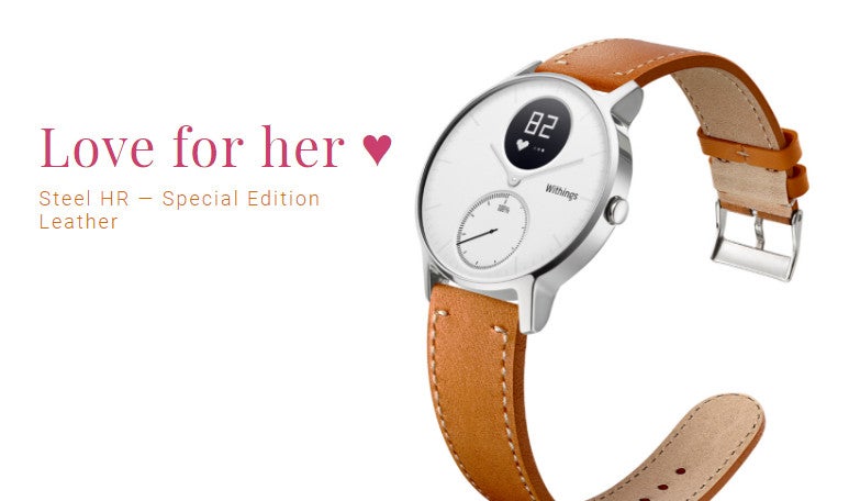 Nokia unveils the Withings Steel HR Leather Special Edition watch just in time for Mother's Day