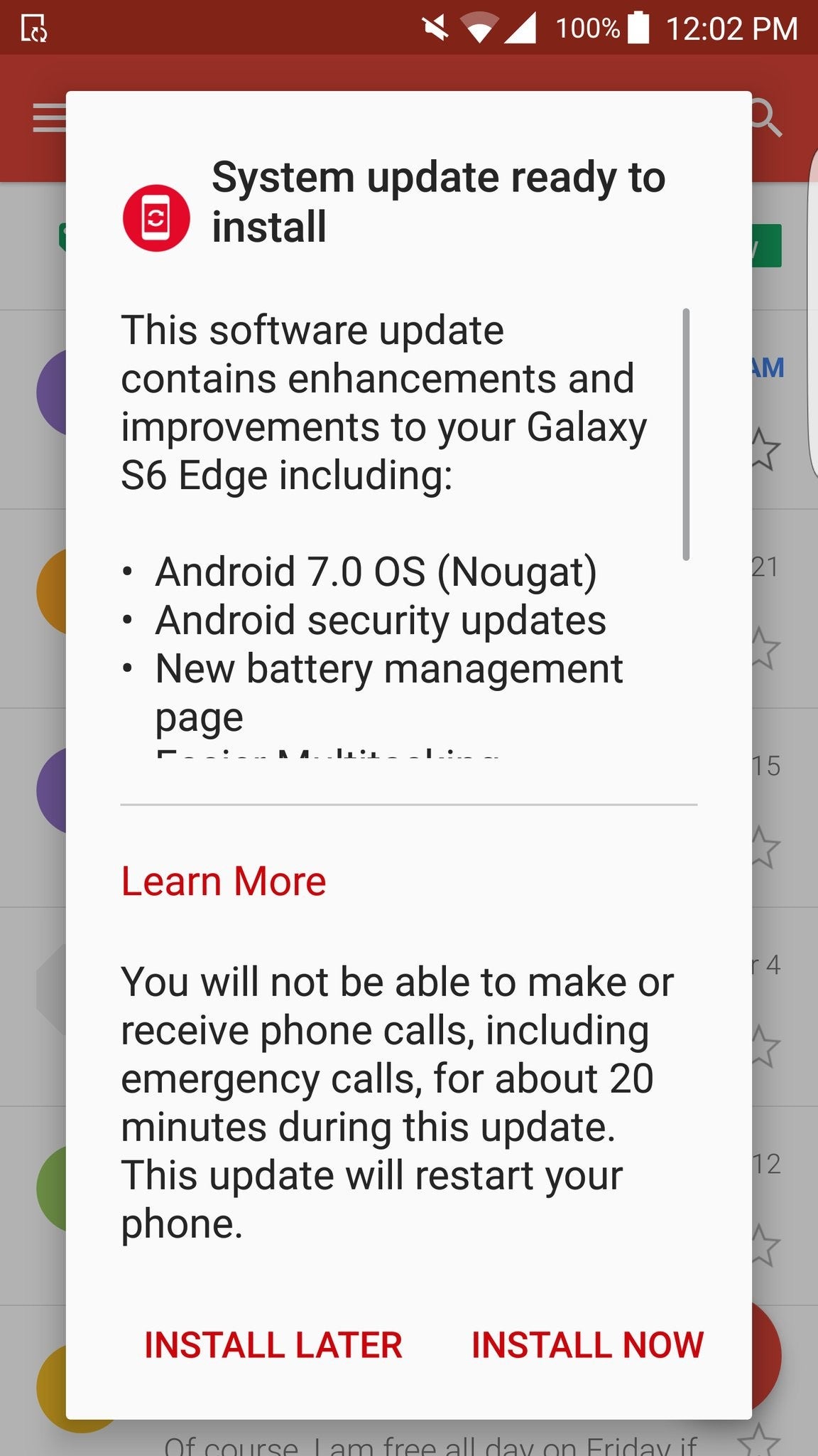Verizon starts seeding Android 7.0 Nougat for Samsung Galaxy S6 and S6 edge