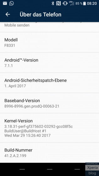 Sony rolls out Android 7.1.1 Nougat update for Xperia XZ and Xperia X Performance