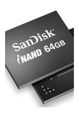Storage capacity doubles thanks to SanDisk's 64GB iNAND embedded flash memory