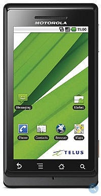Motorola MILESTONE now available on Telus; good news for AT&amp;T customers