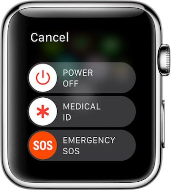 You can program your local emergency number into the SOS feature - Student uses Apple Watch to call 911, while hanging from seatbelt after a car crash