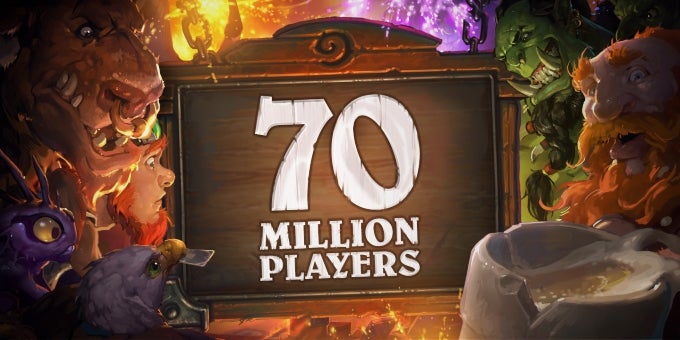 Blizzard is giving away free Hearthstone packs, celebrating 70 million players