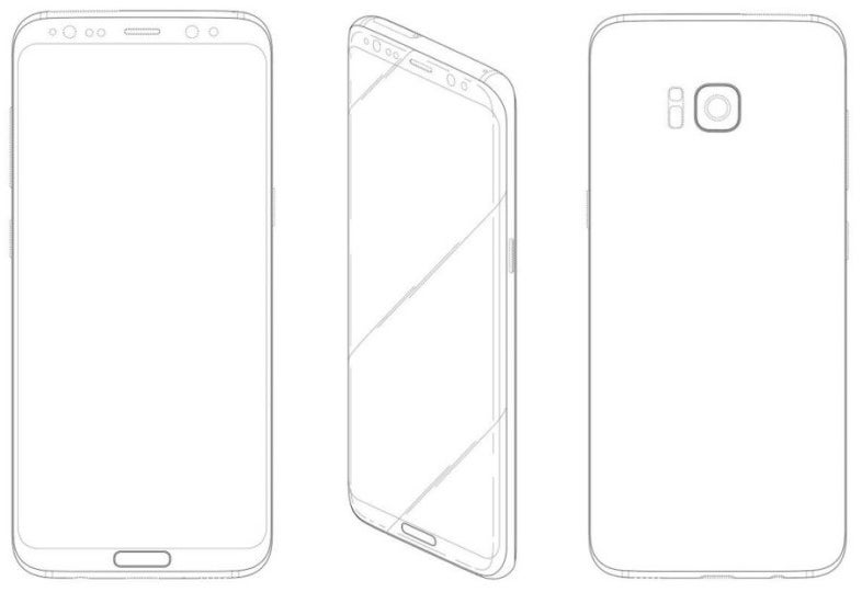 This is what the Galaxy S8 would have looked like if it had a physical home button