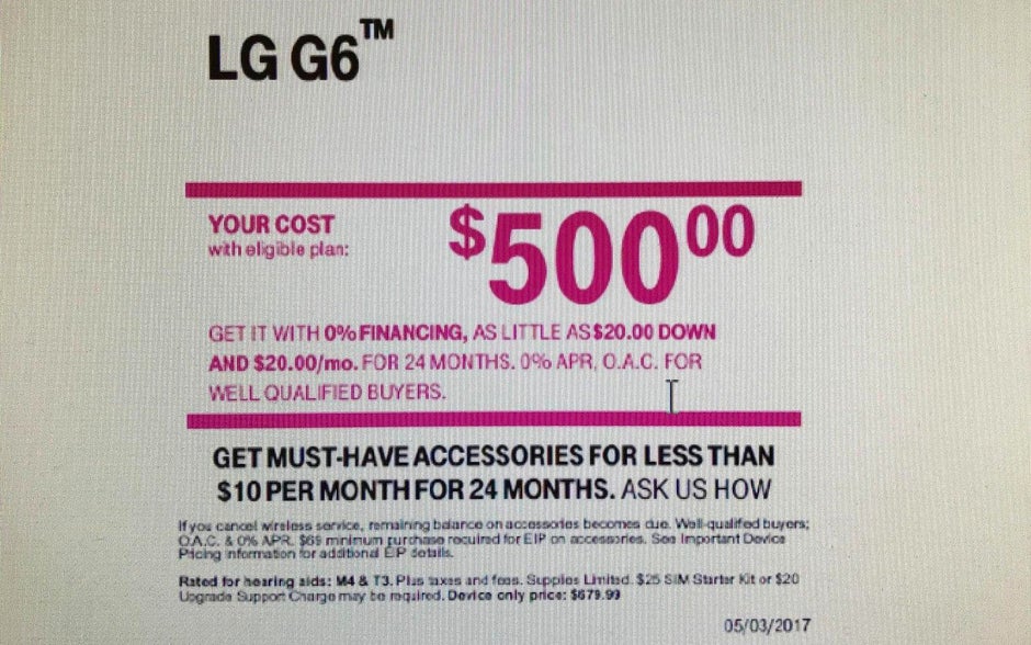 Deal: T-Mobile offers the LG G6 and Google Home bundle for $500
