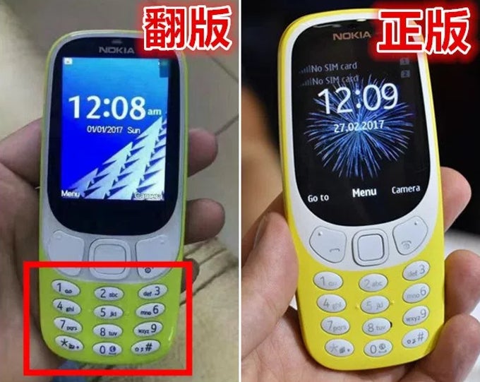 Nokia 3310 hasn't made it to market yet, but it's already been cloned in Asia