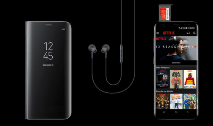 Deal: Buy a Galaxy S8/S8+ and receive a Clear View Cover, 64GB card, and 6 months of Netflix for free!