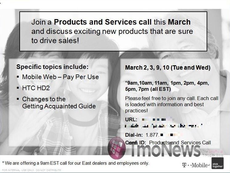 Proof of March 24th HTC HD2 launch, part III