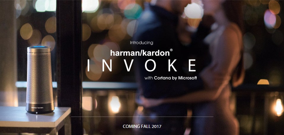 Harman Kardon speaker powered by Microsoft&#039;s Cortana officially introduced