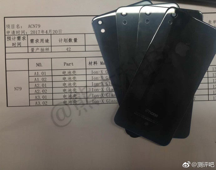 Supposed iPhone SE (2017) leak shows off Ion-X glass rear shell