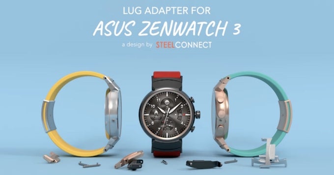The ASUS ZenWatch 3 may finally get compatibility with regular 22m wrist bands and straps