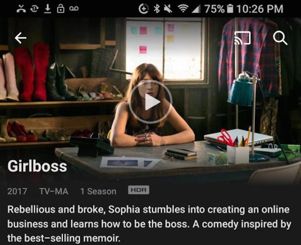 Some Galaxy S8 users are seeing the HDR badge in the Netflix 5.0 app, but the Dolby Vision or HDR shows would only stream on the LG G6 for now" &nbsp - Netflix brings HDR streaming to the LG G6, here's how to get it (S8 needn't apply yet)