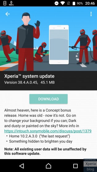 Sony's Xperia X Concept gets the "one more thing" treatment, new release available
