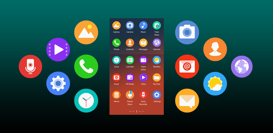 Tizen 3.0 new icons - Samsung teases major new features in the upcoming Tizen 3.0 OS