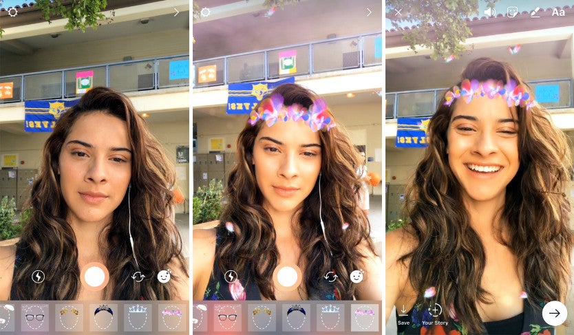 New face filters - Instagram adds face filters, more creative tools