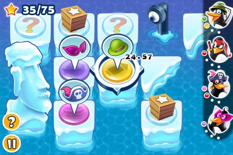 Crazy Penguin Party offers motley, lively graphics - Test of Crazy Penguin Party for the iPhone