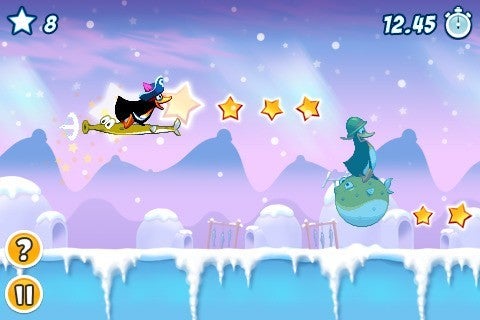 Test of Crazy Penguin Party for the iPhone