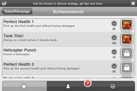 Your goal in Robot Rampage is to destroy everything in your path - Test of Robot Rampage for the iPhone