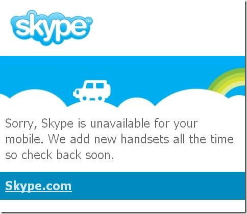 Skype withdraws Windows Mobile client