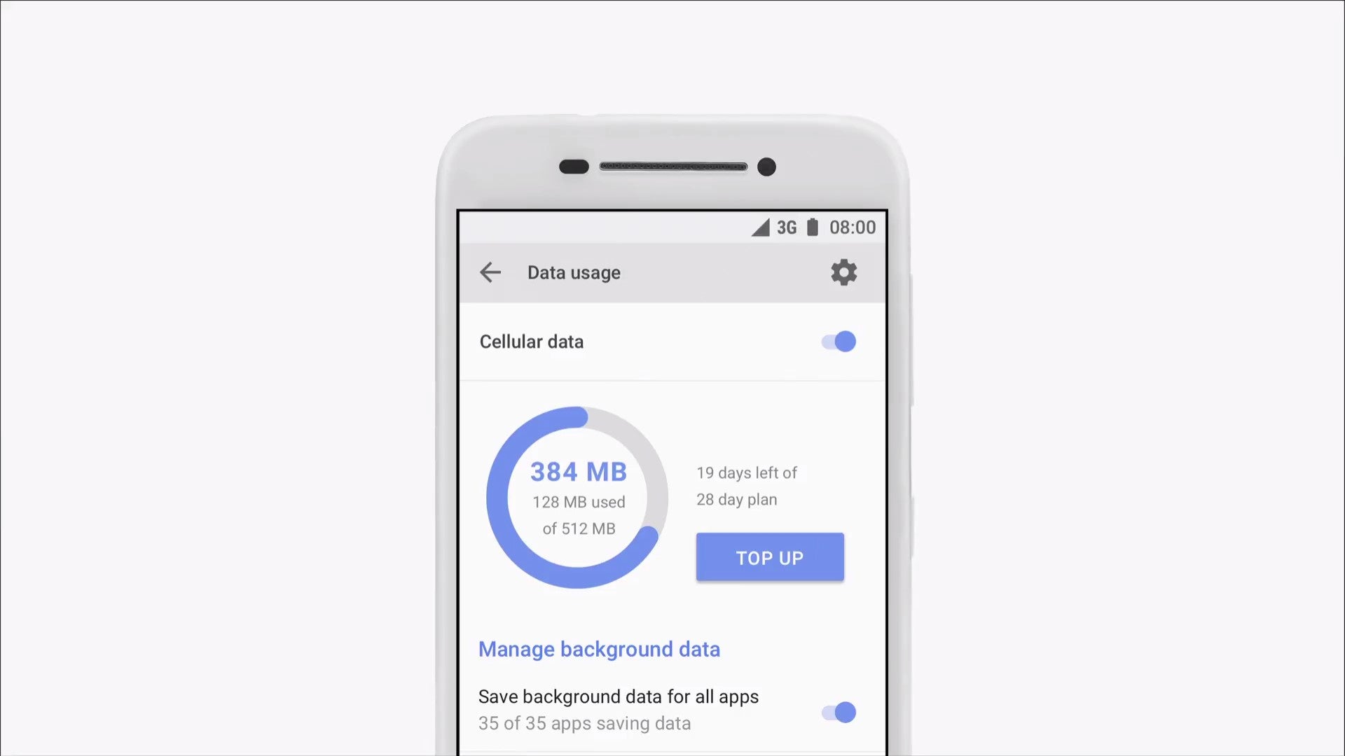 Android's new, easily-accessible data management feature - Google announces Android Go, a new set of features and apps for low-end devices