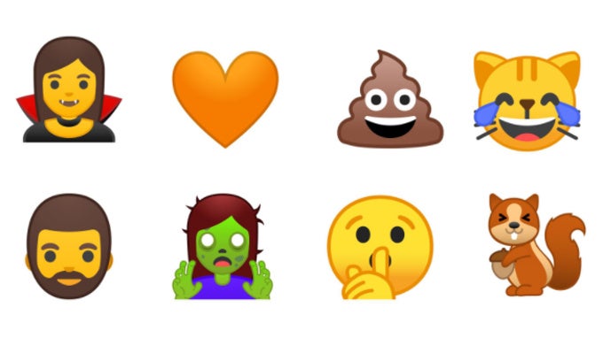 The new Android emoji - Google will finally replace the terrible blob emoji with not-so-terrible ones in Android O