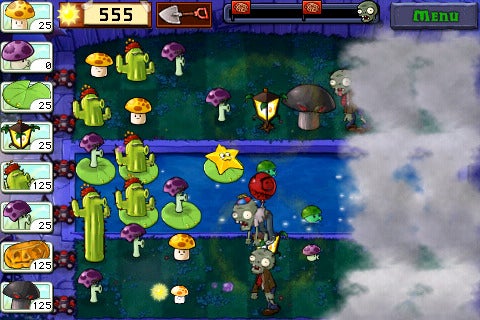 Plants vs. Zombies offers varied gameplay&nbsp;brimming with mini games - Plants vs. Zombies for the iPhone test