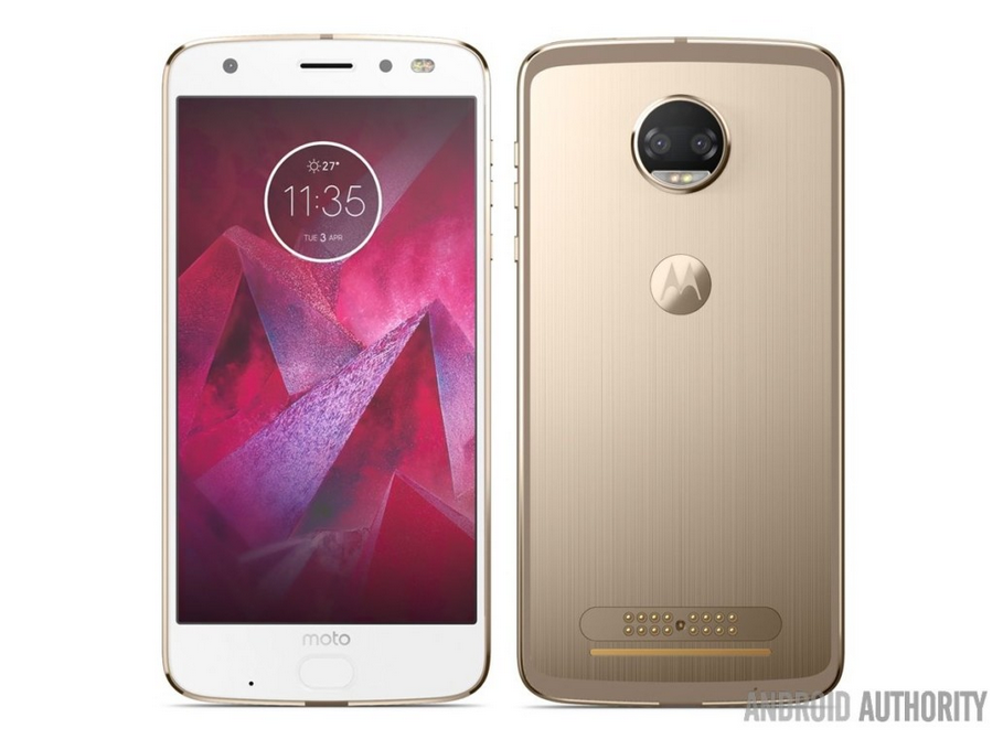 Render allegedly revealing the Moto Z2 Force - Moto Z2 Force render leaks with dual-camera setup and re-designed fingerprint scanner