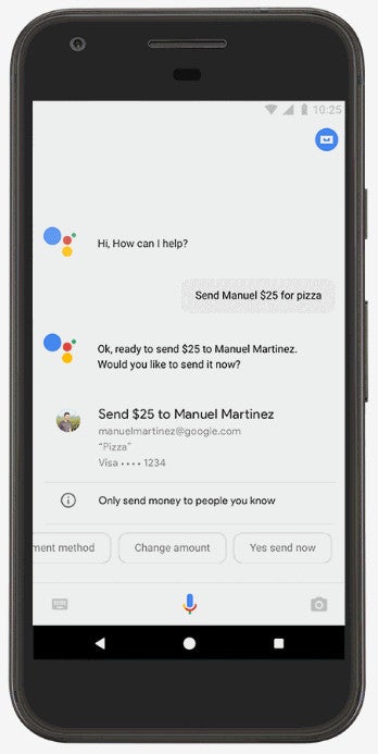 Pay friends on Google Assistant - You&#039;ll soon be able to send and receive payments via the Google Assistant