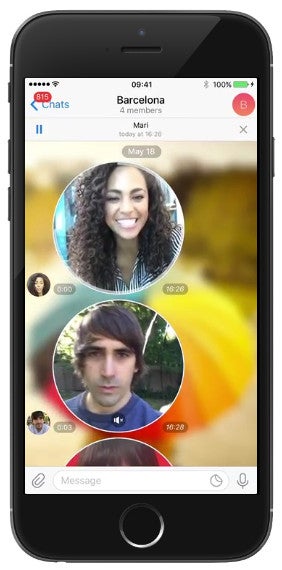 Telegram 4.0 released with video message support, Telescope and Bot Payments