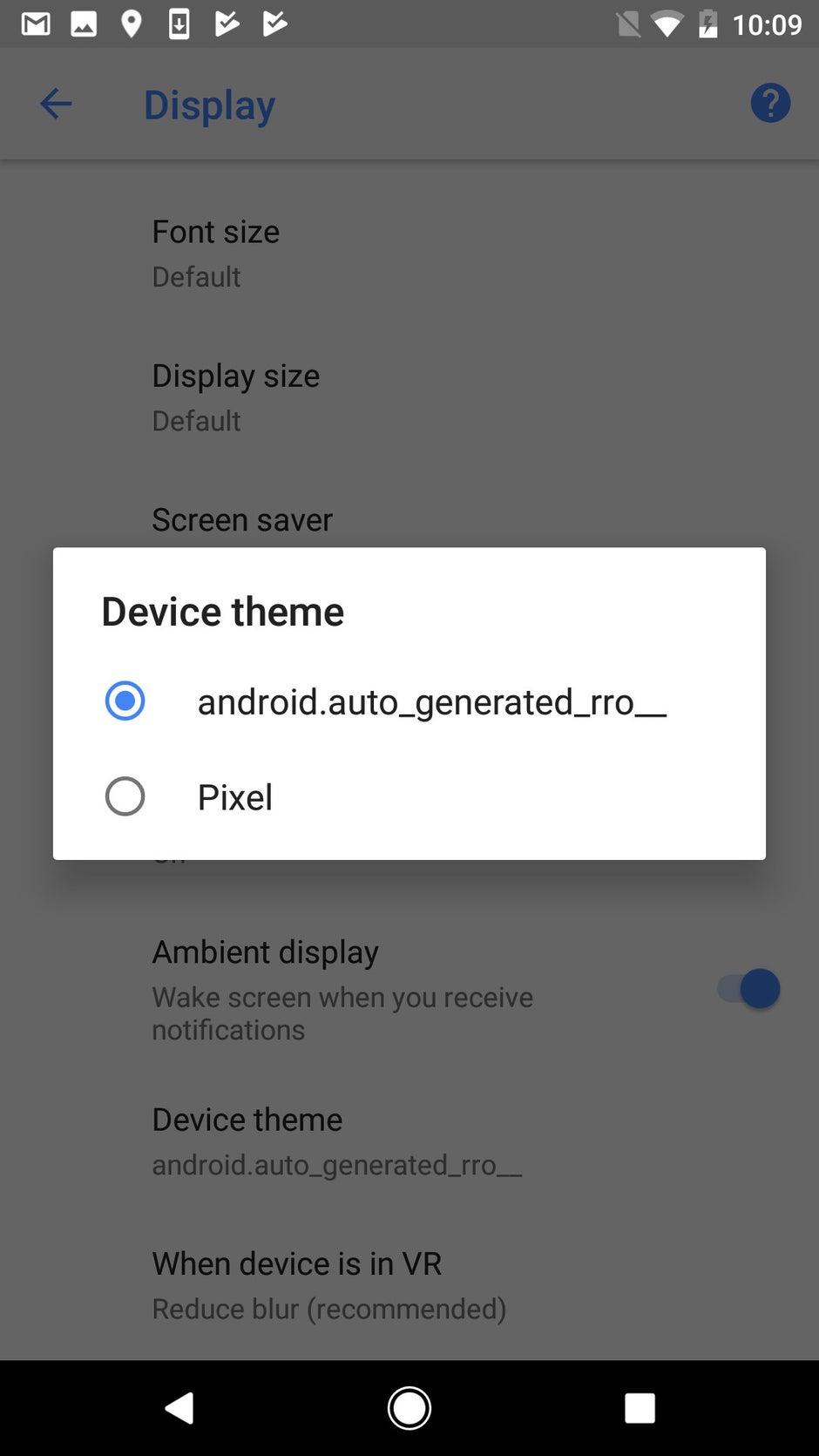 New theming options in Android O Developer Preview 2 - Android O may get support for custom themes in the final release