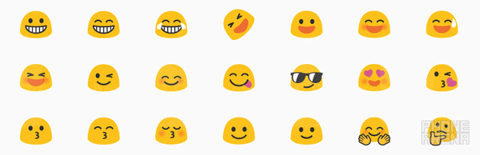 The old Android "blob" emoji: do you like them?