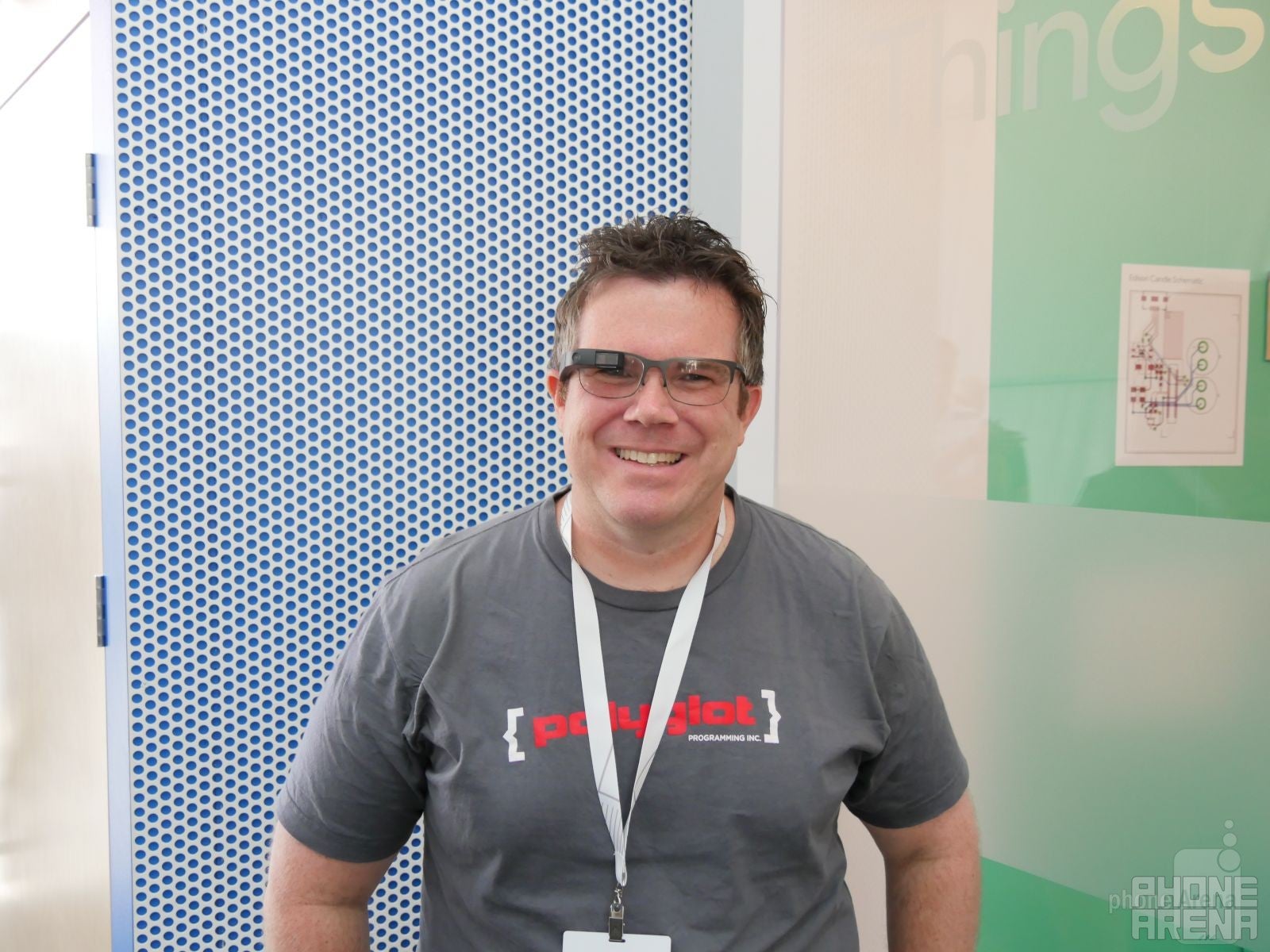 Spotted! Google Glass!  - Sights, sounds, and fire from Google I/O 2017