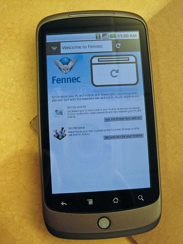 Nexus One & Motorola DROID spotted running Mozilla Fennec