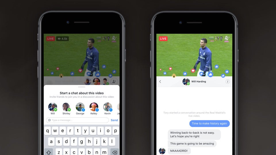 Facebook Live update adds new ways to interact with friends on Android and iOS