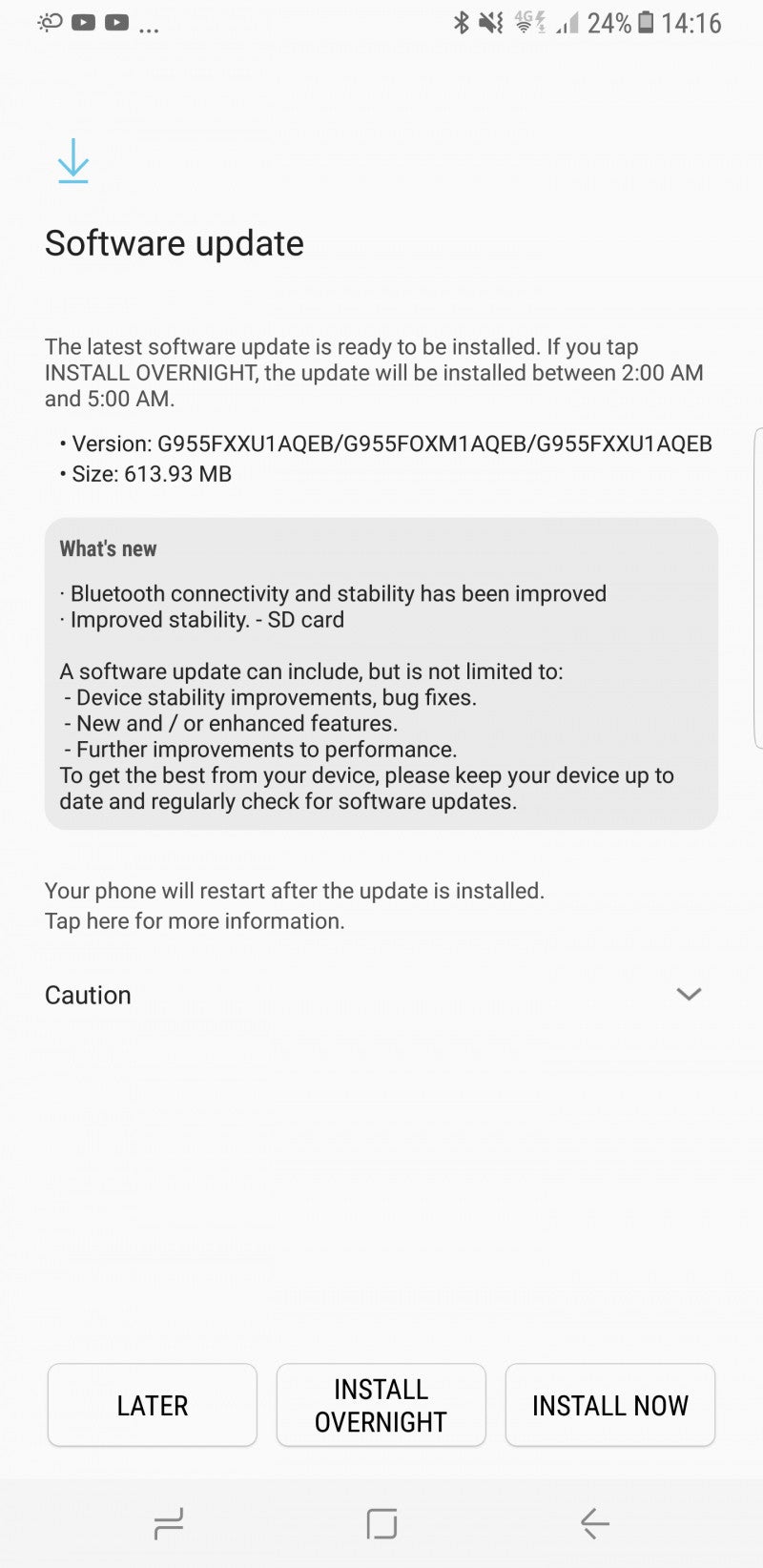 Samsung Galaxy S8/S8+ getting new update that fixes some connectivity issues