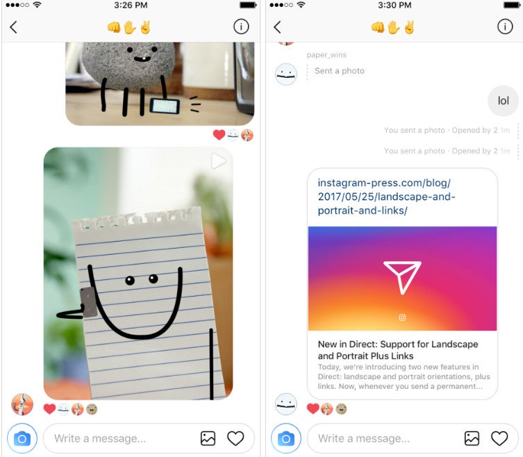 Instagram update brings support for landscape and portrait images