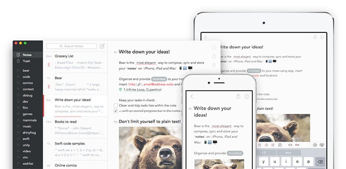 Excellent note-taking app Bear receives sketching feature in latest update