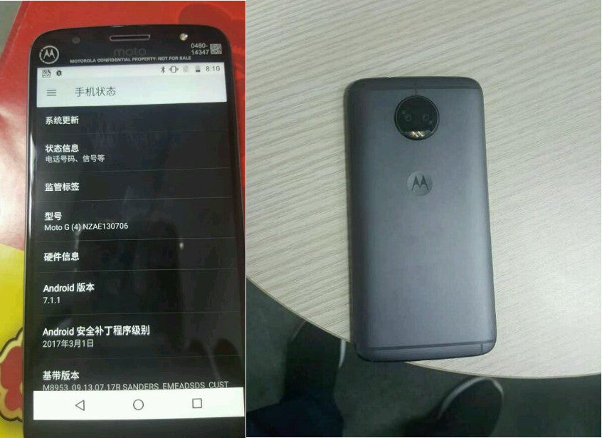 First live pictures of the Moto G5S Plus leaked out