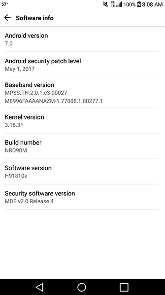 The LG V20 from T-Mobile is receiving a software update - Software update is pushed out to the T-Mobile LG V20