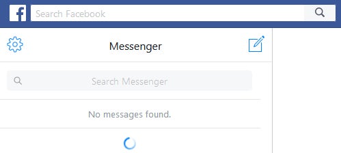 Many Facebook Messenger users currently see something like this if they try to use the service - It's not you, it's Facebook: Messenger is down in many parts of the world