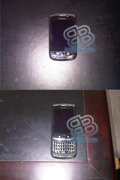 Picture of new BlackBerry slider revealed?