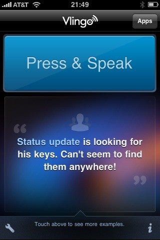 Vlingo 2.0 for the iPhone expands on its voice recognition services