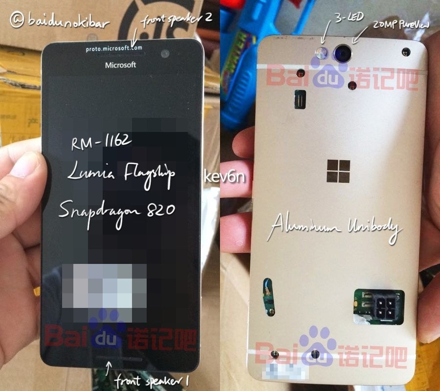 Canceled Microsoft Lumia 960 flagship smartphone makes appearance