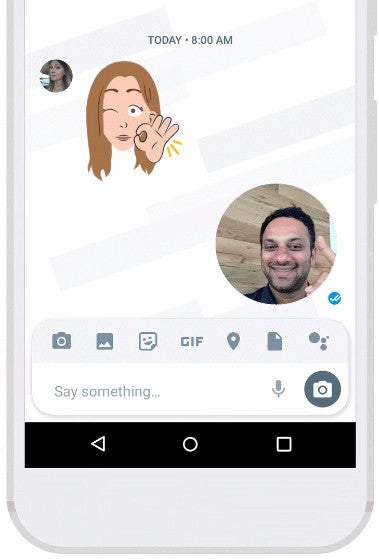 Google Allo update adds Selfie Clips, so you can capture your own personal GIF