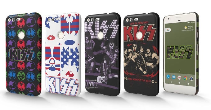 A selection of KISS Live Cases for Google&#039;s Pixel - KISS frontman says he loves his Pixel, tweets it from... an iPhone